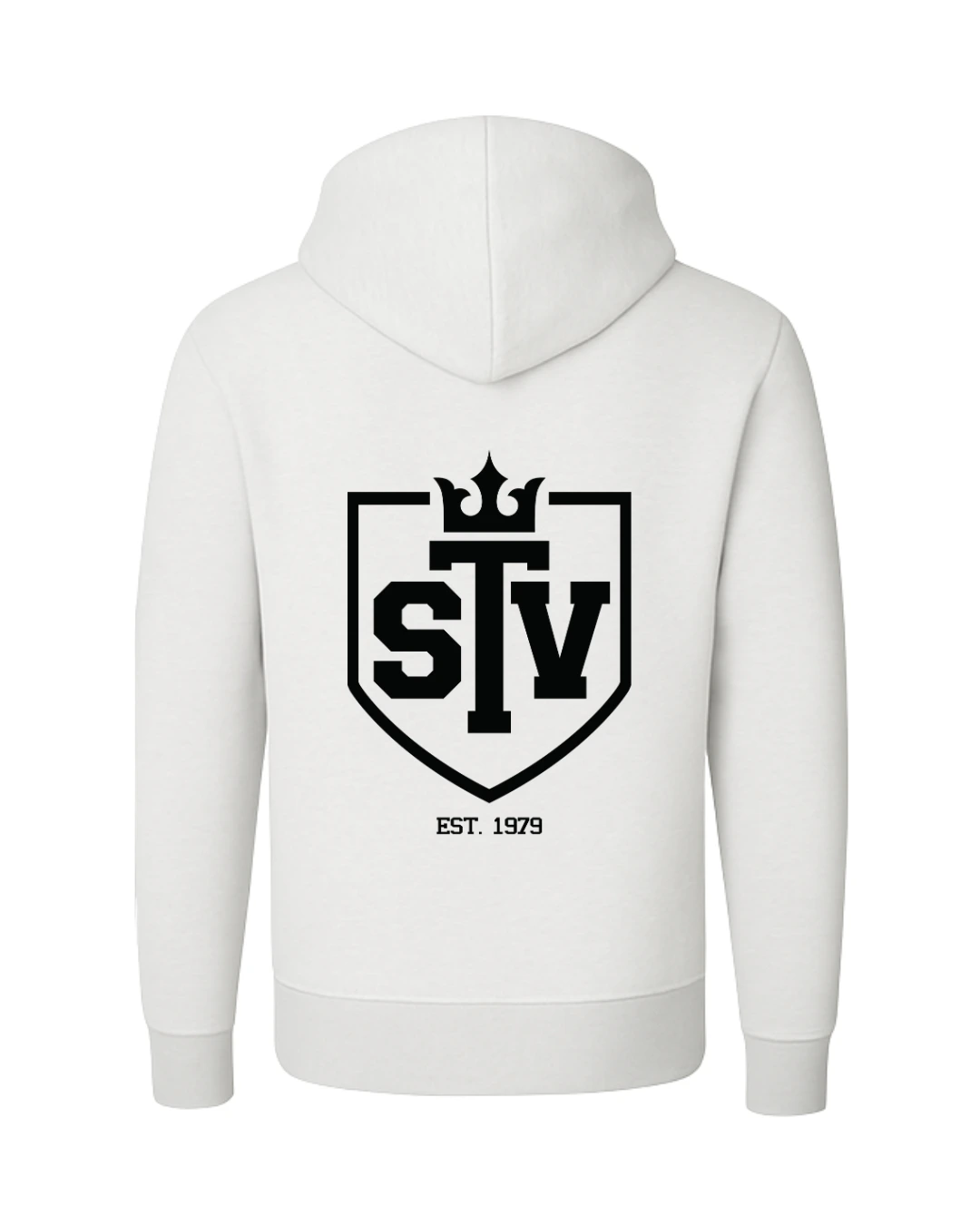 stovner hettegenser lys grå bak1