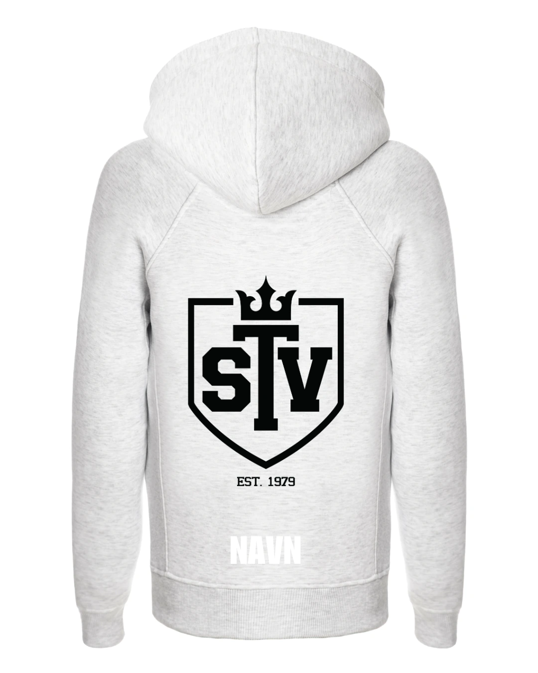 stovner lys grå zip bak